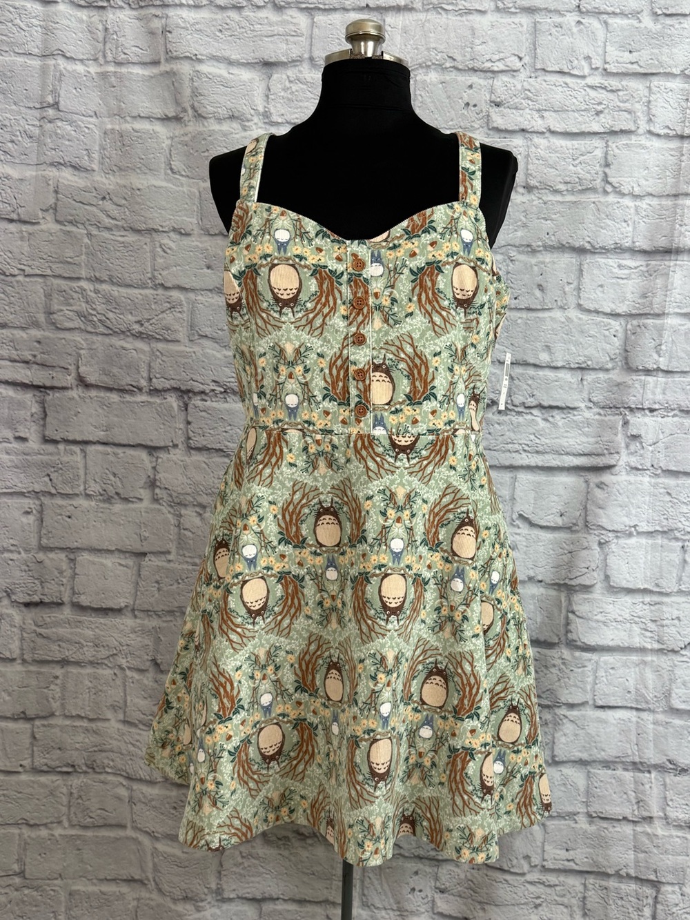 Brand New Her Universe Studio Ghibli Corduroy Dress 16 juniors